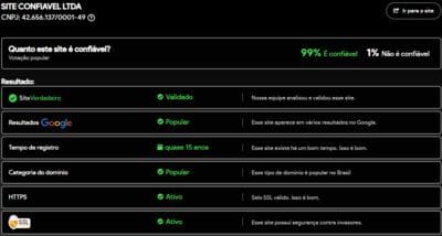 Site verificado e verdadeiro:romapgcom